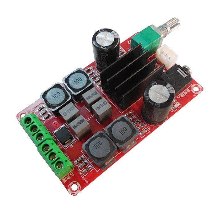 Alloet New TPA3116D2 2x50W 12/24V Class D Dual Channel Stereo Digital Amplifier Board N3