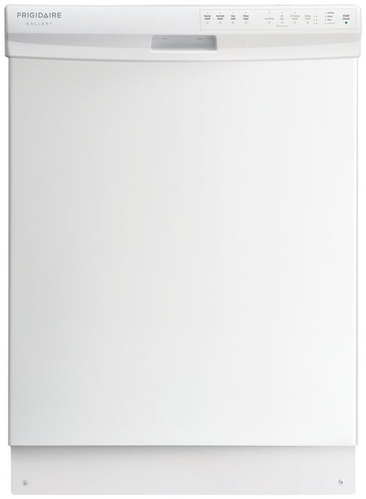Frigidaire FGBD2438PW 24" White Full Console Dishwasher - Energy Star