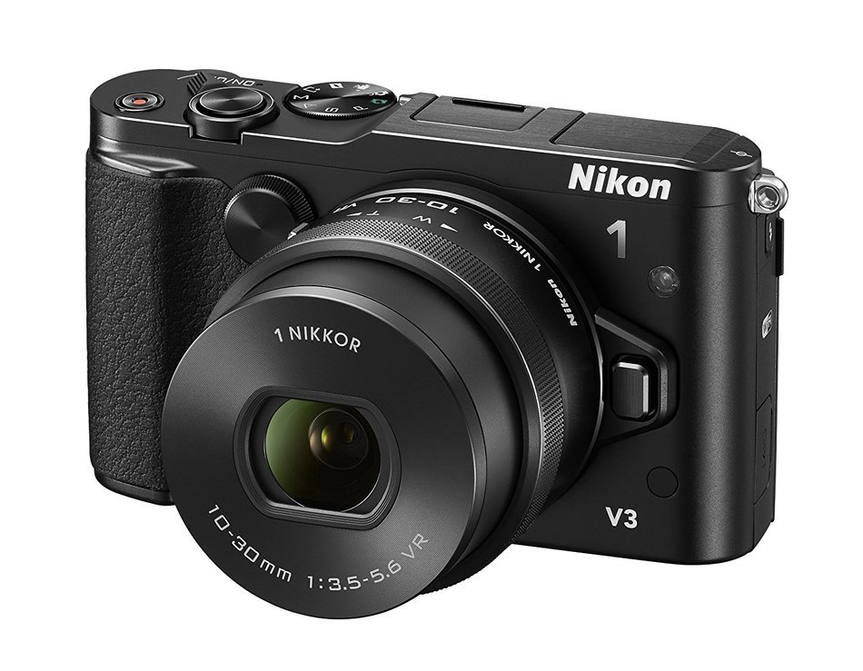 Nikon 1 V3 Digital Camera with 1 NIKKOR 10-30mm PD-Zoom Lens N8
