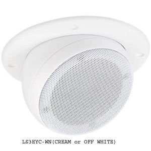 Magnadyne LS3EYC-WN 3" Ceiling Mount Satellite Speaker for RV's or Mobile Homes White