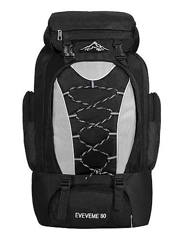 SB@Outdoor Water Repellent Hiking Backpack 60L Mountaineering Bag Men And Women Camping Bag Large Capacity Bags...