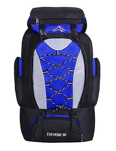 SB@Outdoor Water Repellent Hiking Backpack 60L Mountaineering Bag Men And Women Camping Bag Large Capacity Bags... N3