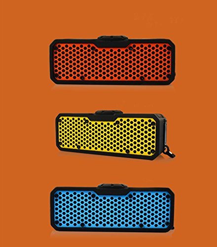SNEED-Waterproof Bluetooth Speaker portable sound card seven waterproof outdoor three anti- , blue