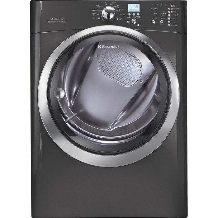 Electrolux EIMGD60LT IQ-Touch 8.0 Cu. Ft. Titanium Stackable With Steam Cycle Gas Dryer N2