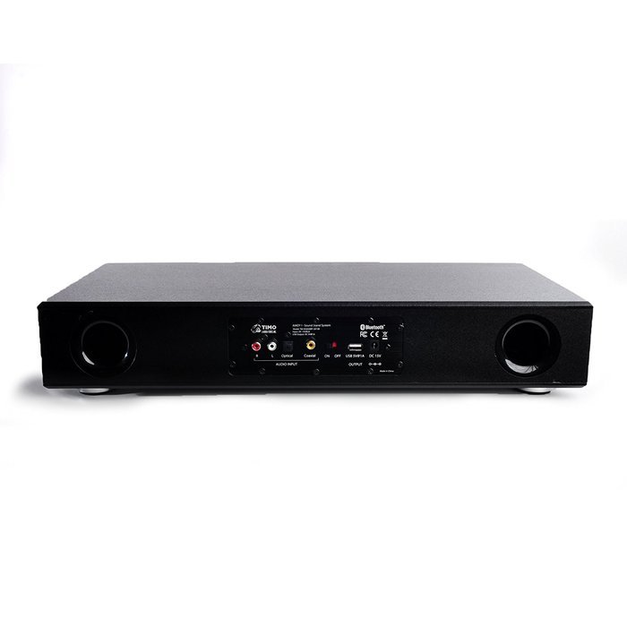 Timo AMOY I, TM-SS2020BT-2015B, 2.0 Channel Sound base/Soundbase/Sound Stand with Wireless Bluetooth Streaming... N4