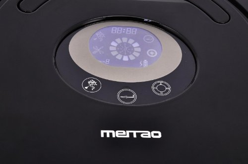 Robot Vacuum Cleaner "Hurricane" - Auto Recharging Station, Ultra Silent, UV Disinfectant N10