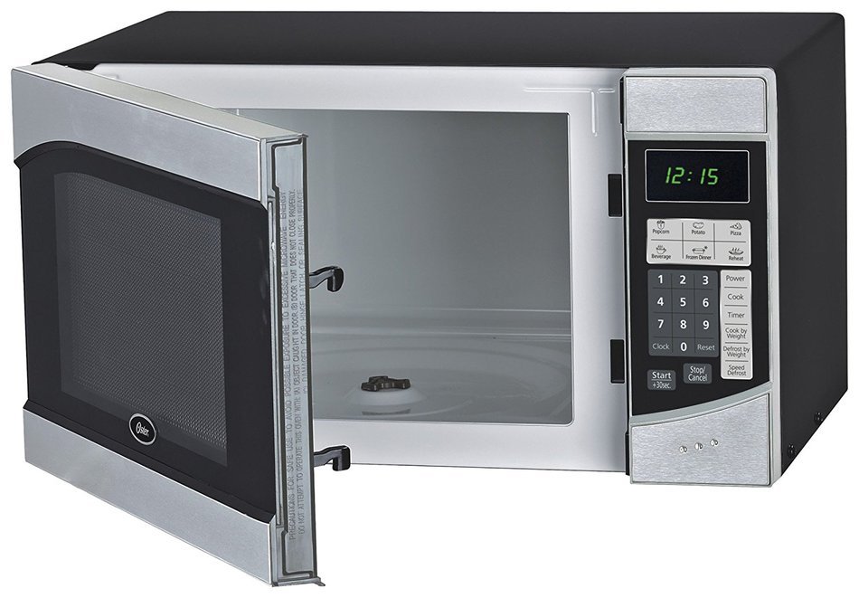 Oster Am980ss 0.9-Cubic Foot, 900-Watt Countertop Microwave Oven N2