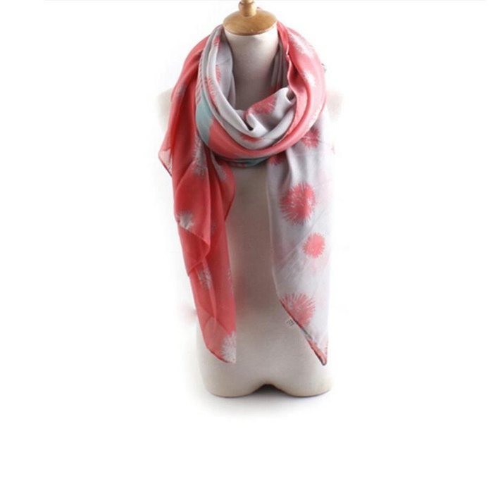 Banggood Women's New Fashion Light Weight Polka Dots Pattern Scarf N2