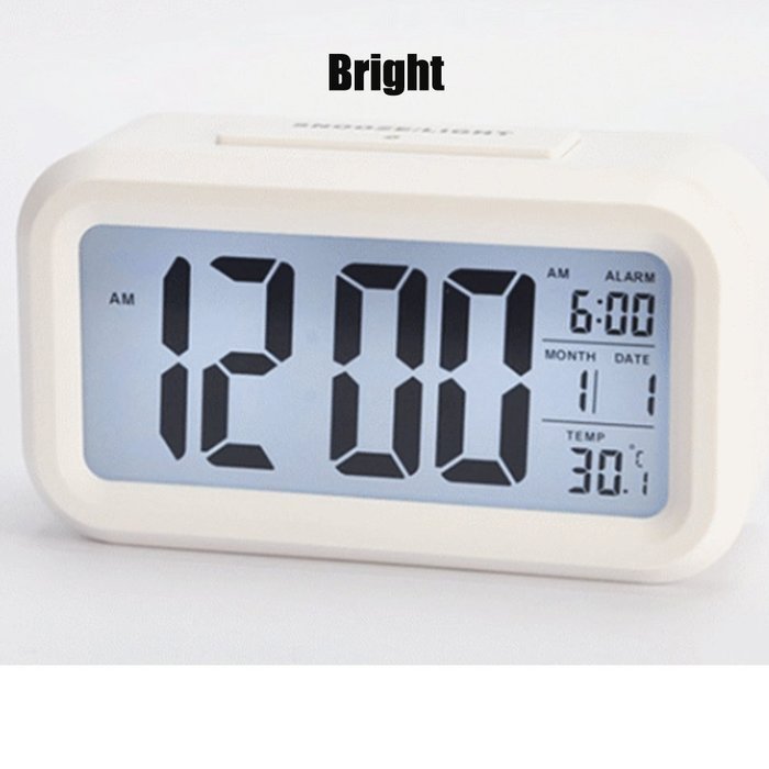 Wake You up Morning Clock Low and Soft Light That Won't Disturb the Sleep,progressively Louder Wakey Alarm Clock... N11