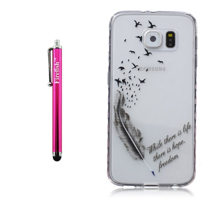 G550 Case, Firefish Colorful Pattern TPU Durable Soft TPU Back [Soft-Flex] [Shock Absorption Technology] Case... N129
