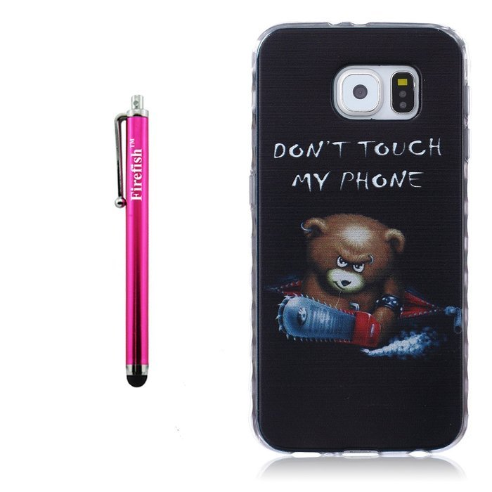 G550 Case, Firefish Colorful Pattern TPU Durable Soft TPU Back [Soft-Flex] [Shock Absorption Technology] Case... N131