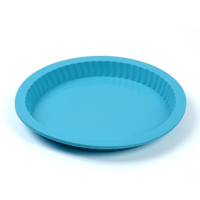 Silicone Mould Baking Pan Cake Mold Pan Muffin Chocolate Pizza Baking Tray 8"