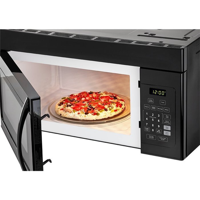 Haier 1.6 Cu. Ft. Over-the-range Microwave - Black N7