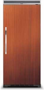 Viking Professional Series DFFB536-L 36" Inch Quiet Cool Built-in Left Hinge Upright Freezer