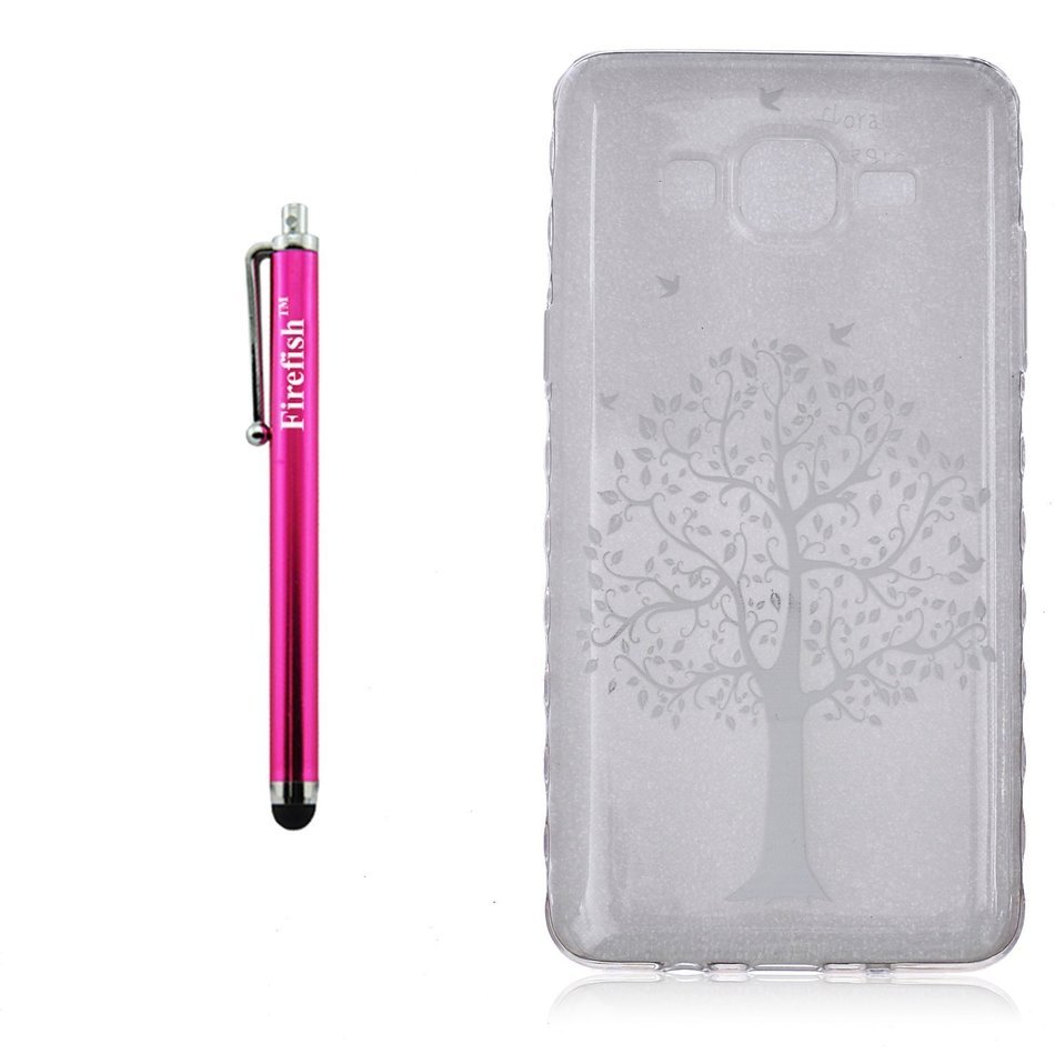 G550 Case, Firefish Colorful Pattern TPU Durable Soft TPU Back [Soft-Flex] [Shock Absorption Technology] Case... N140