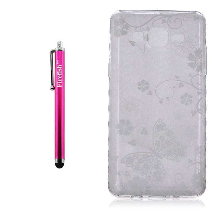 G550 Case, Firefish Colorful Pattern TPU Durable Soft TPU Back [Soft-Flex] [Shock Absorption Technology] Case... N143