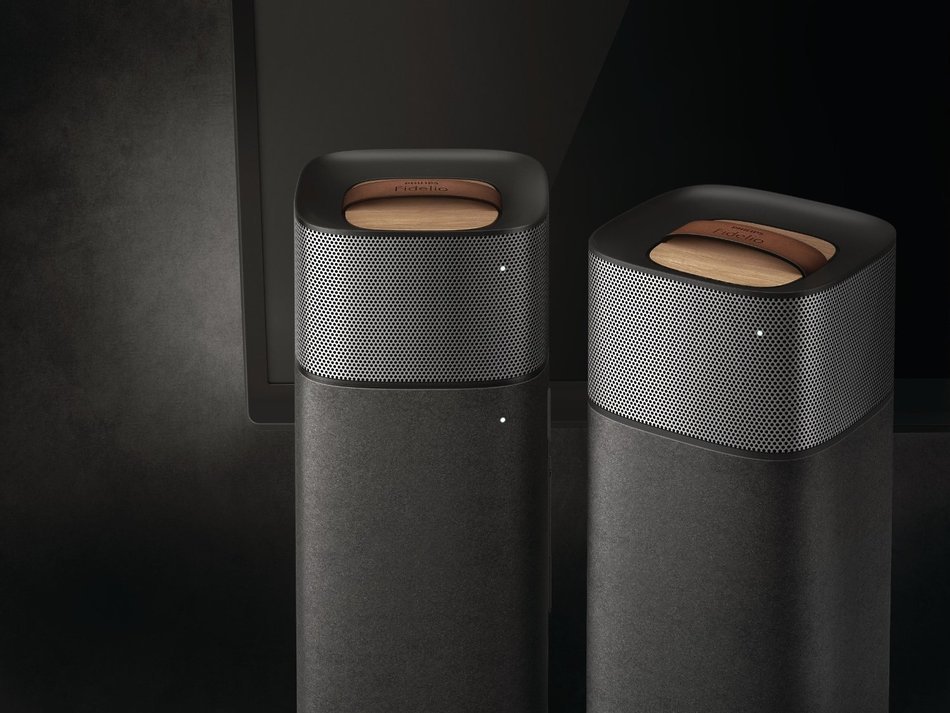 Philips Fidelio E5 Wireless Surround on Demand Speakers N10