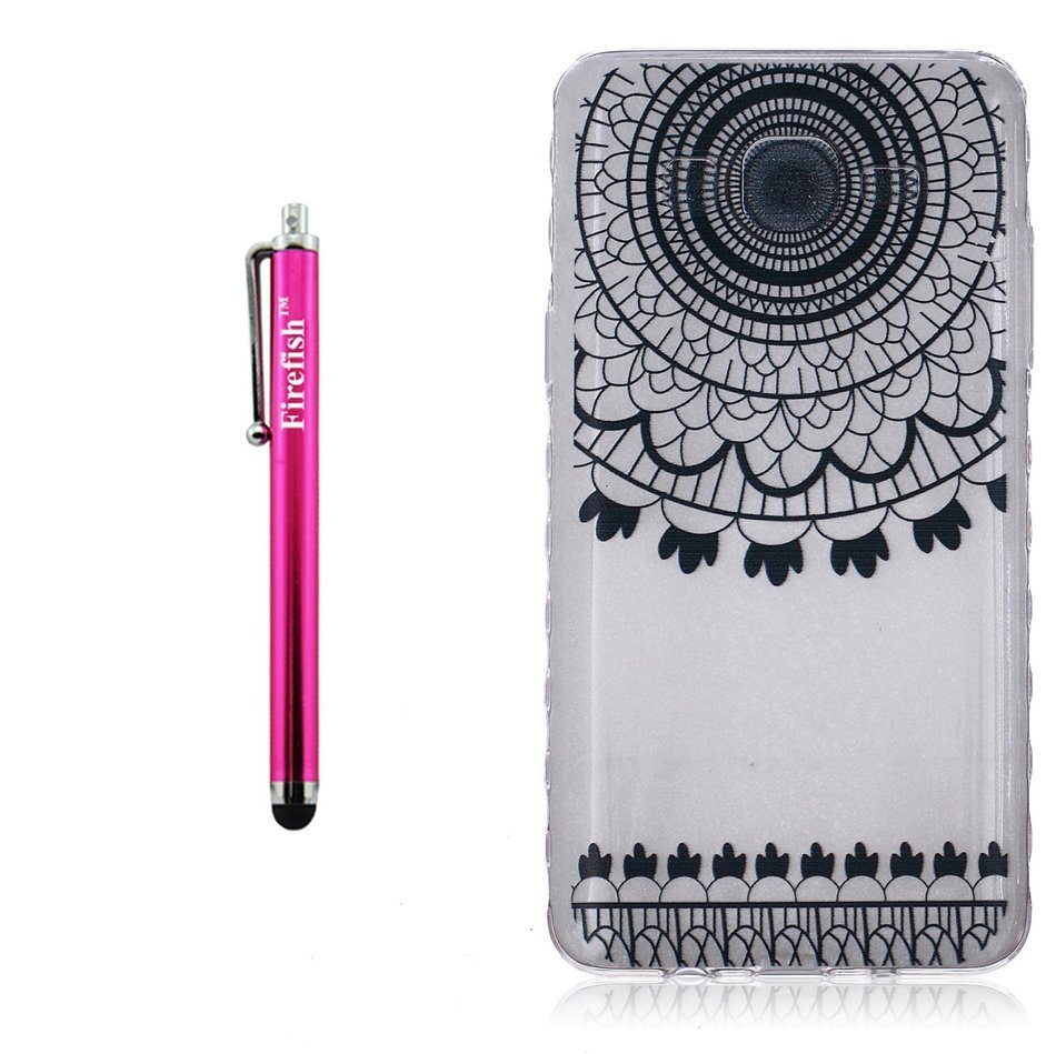 G550 Case, Firefish Colorful Pattern TPU Durable Soft TPU Back [Soft-Flex] [Shock Absorption Technology] Case... N156
