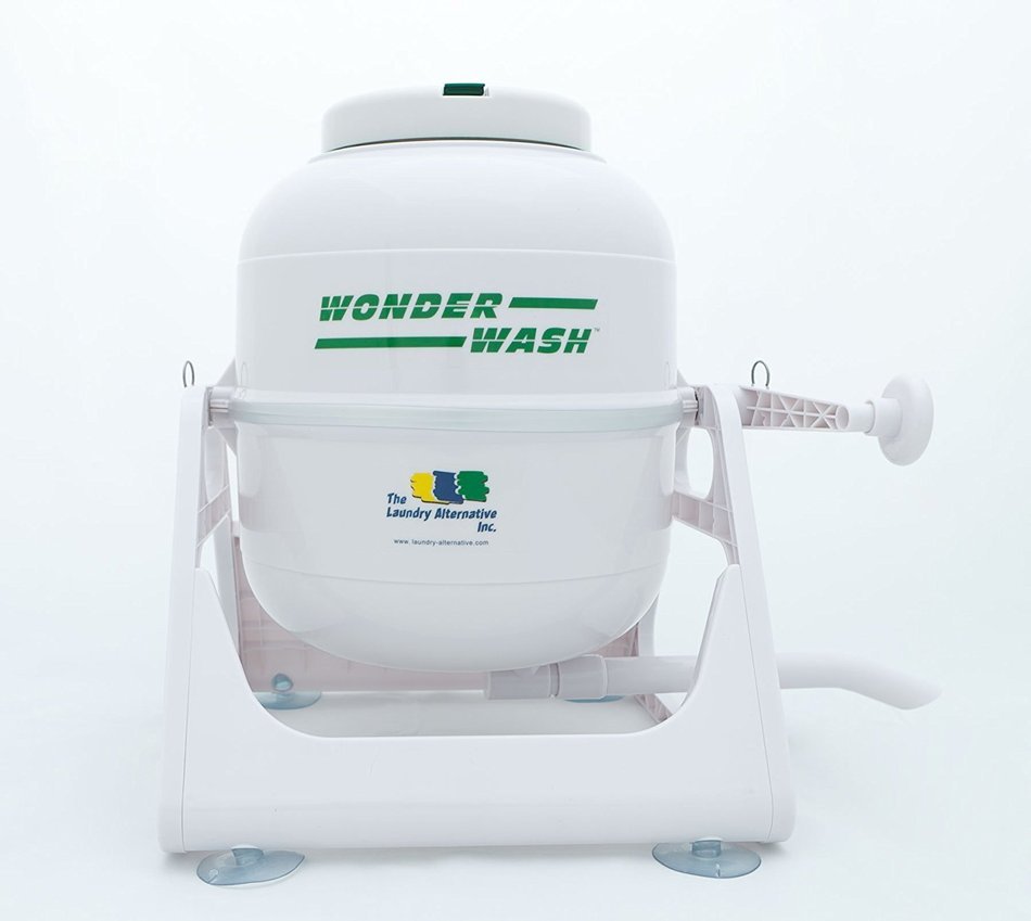 The Laundry Alternative Wonderwash Non-electric Portable Compact Mini Washing Machine N4