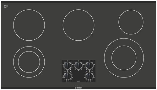 Bosch NEM3664UC300 36" Black Electric Smoothtop Cooktop