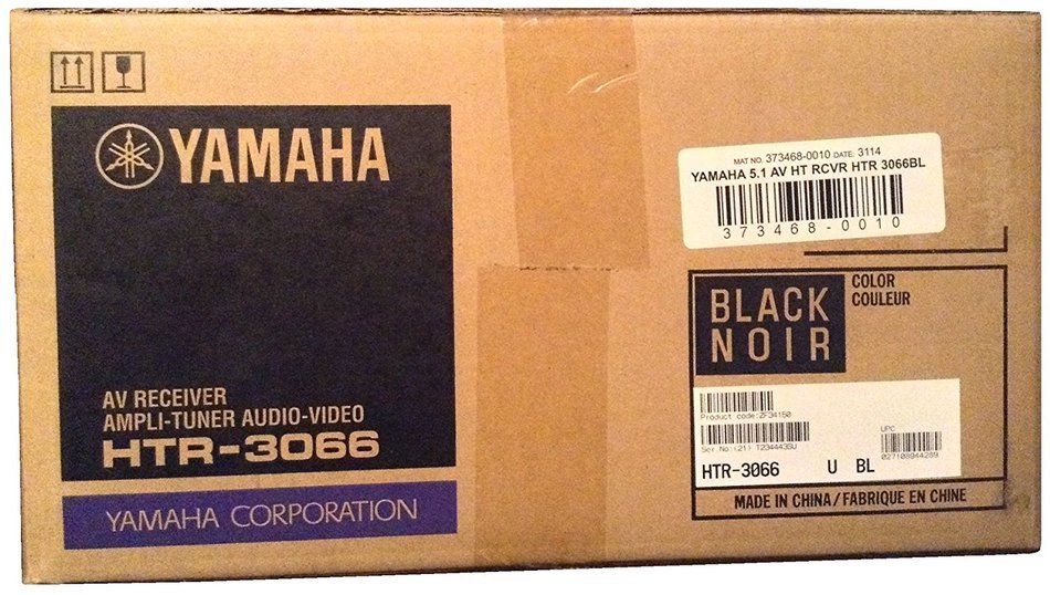 Yamaha HTR-3066 Home Theater Receiver HDMI 3D YPAO USB connection for Ipod Iphone Ipad or android phones and Tablets... N3