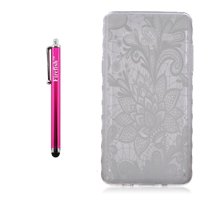 G550 Case, Firefish Colorful Pattern TPU Durable Soft TPU Back [Soft-Flex] [Shock Absorption Technology] Case... N191