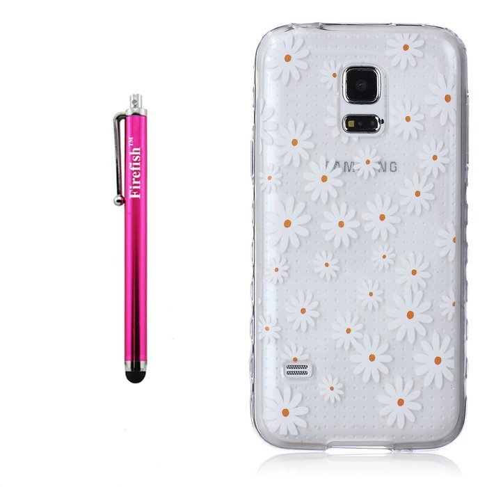 G550 Case, Firefish Colorful Pattern TPU Durable Soft TPU Back [Soft-Flex] [Shock Absorption Technology] Case... N194