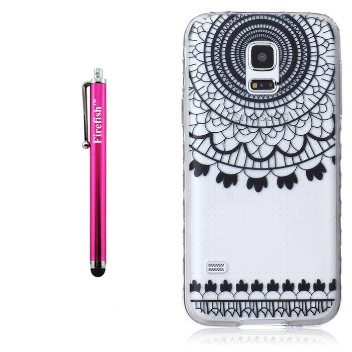 G550 Case, Firefish Colorful Pattern TPU Durable Soft TPU Back [Soft-Flex] [Shock Absorption Technology] Case... N196