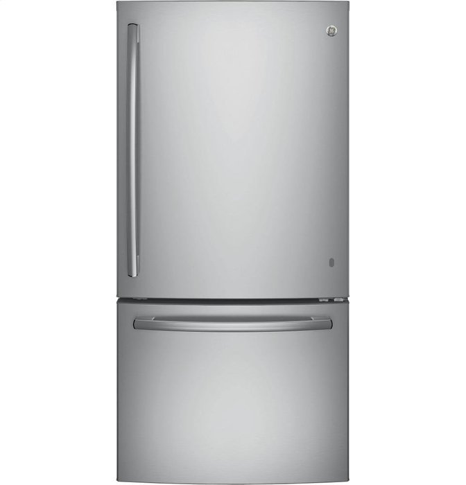 GE Stainless Steel Bottom Freezer Refrigerator N20