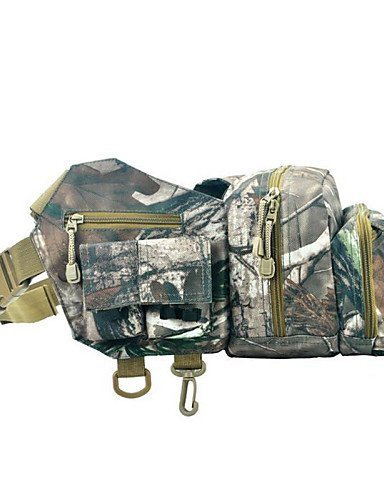 SB@Camouflage Waterproof Nylon Bum Bag for Hunting/Fishing/Camping Hiking N3