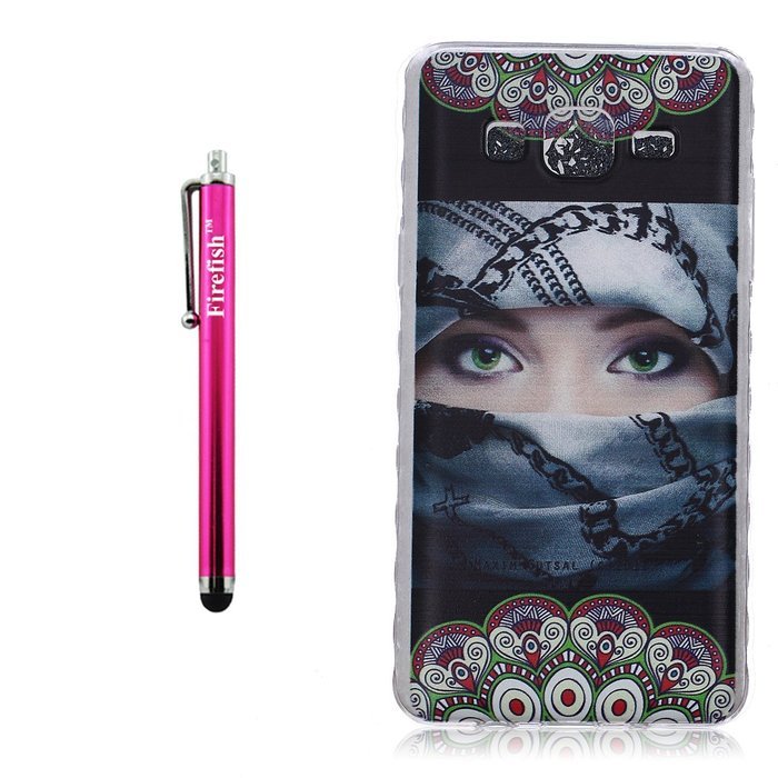 G550 Case, Firefish Colorful Pattern TPU Durable Soft TPU Back [Soft-Flex] [Shock Absorption Technology] Case... N198