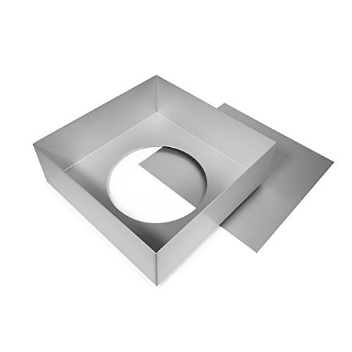 Square Cake Pan - Loose Based 13"