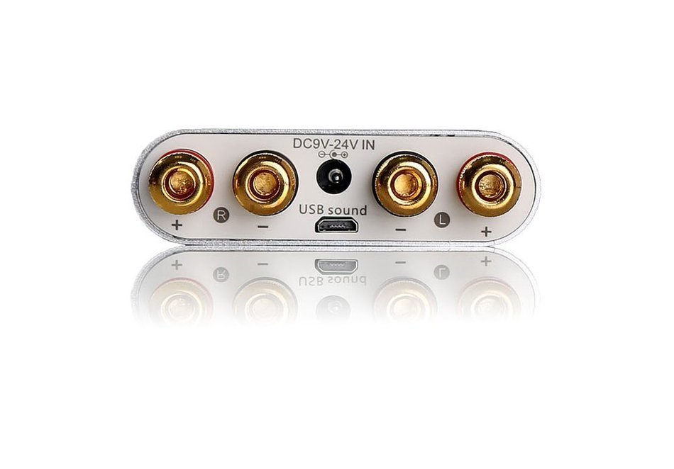 Nobsound NS-10G Mini Bluetooth 4.0 Digital Amplifier 100W HiFi Amp with Power Supply (Blue) N21