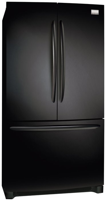 Gallery Series 27.8 Cu. Ft. French Door Free-Standing Refrigerator/Freezer Color: Ebony Black N2