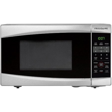 Frigidaire 0.7 Cu Ft 700W Countertop Microwave Oven, Stainless Steel/Model:FFCM0734LS