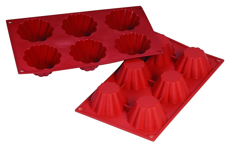 15 Cavity Pyramid Shape Non Stick Silicone Baking Mould, Ideal for Cake, Dessert, Ice Cream, Chocolate, Fondant... N27