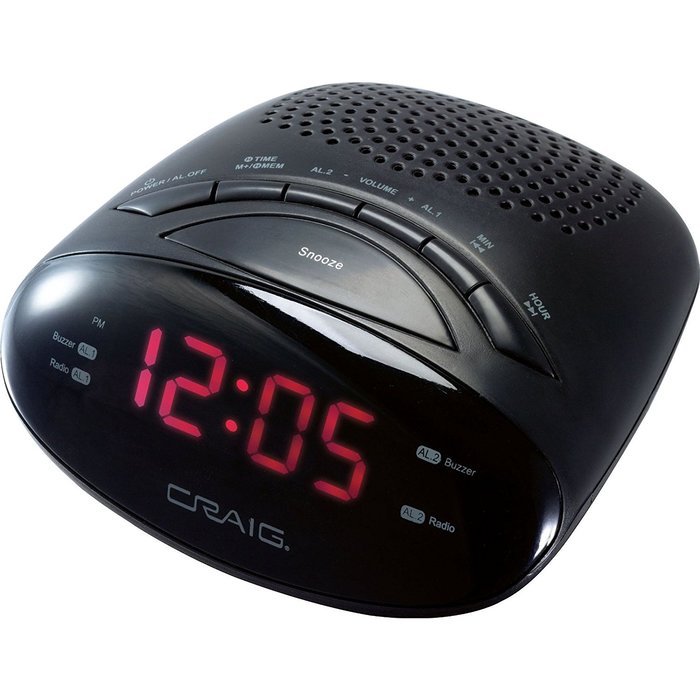 craig-led-am-fm-alarm-clock-radio-free-image-download
