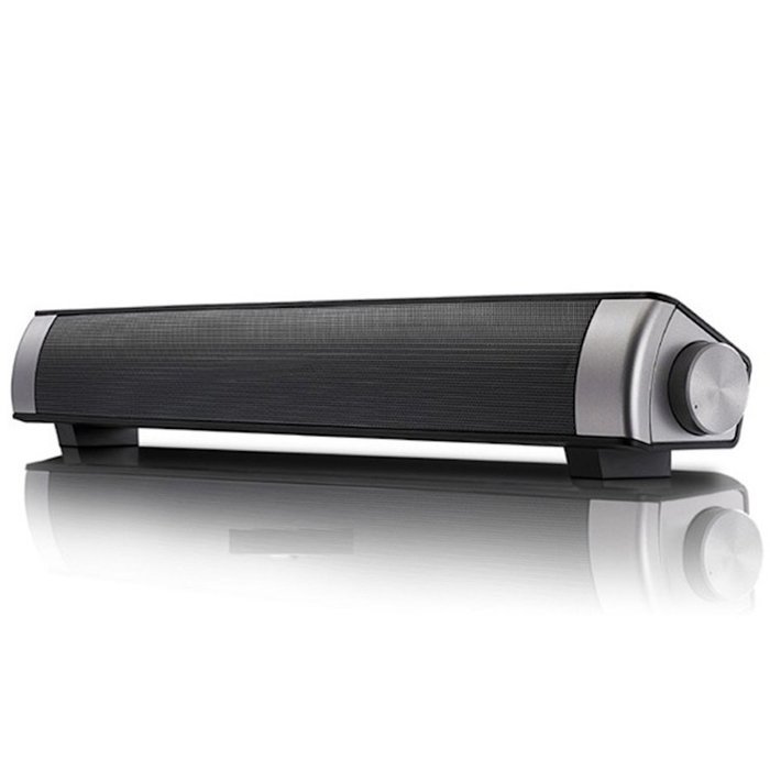 Powerful portable Soundbar for iMac MacBook PC iPhone Bluetooth 3.0 +EDR, Speakerphone, Powerful 1800mAh lithium... N8