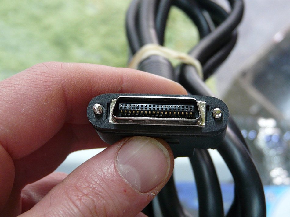 LG J10D Compact Home Theater REPLACEMENT PROPRIETARY INTERCONNECT CABLE (Cable Only) Connects Subwoofer to Main...