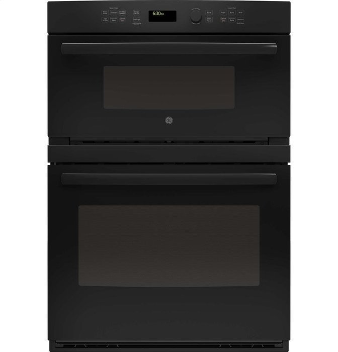 GE PT7800DHBB Profile 30" Black Electric Combination Wall Oven - Convection N3