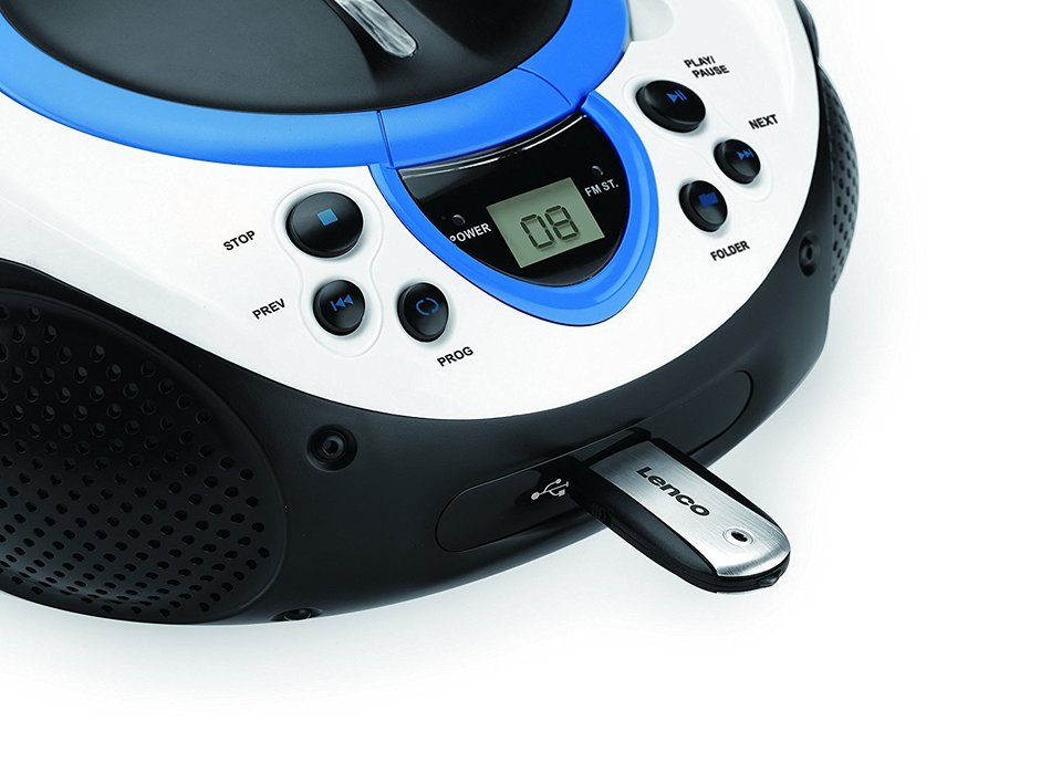 SCD-38 USB - Ghettoblaster - Blau N3