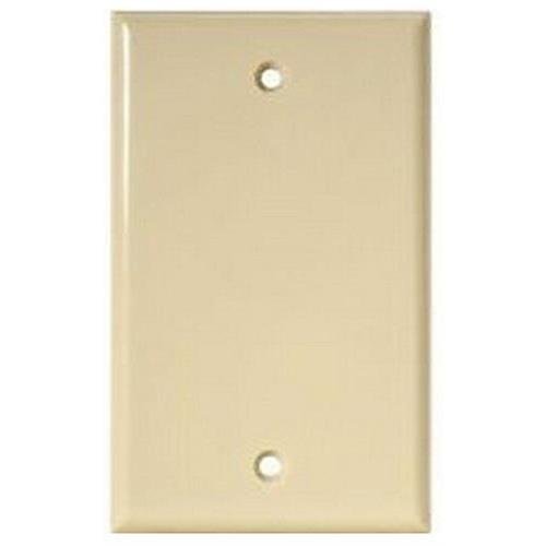 Steren Electronics 200-258IV-10 10-pack Ivory Standard Blank Wall Plate ...