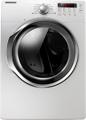 Samsung DV330AEW 7.3 Cu. Ft. Neat White Stackable Electric Dryer - DV330AEW
