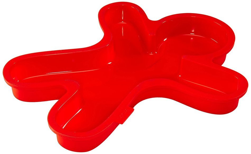 Lekue Santa Claus Cake Mold, Red N6