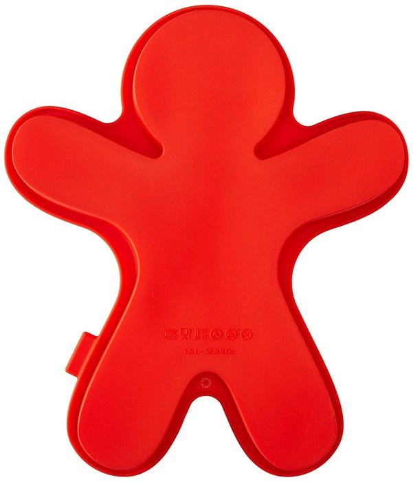 Lekue Santa Claus Cake Mold, Red N7