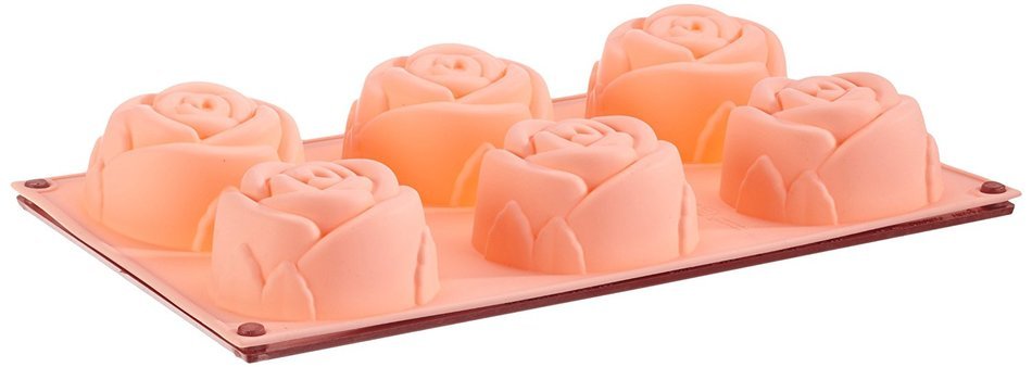 Silikomart Silicone Fancy and Function Bakeware Collection Multi Cake Pan, Fantasy N13