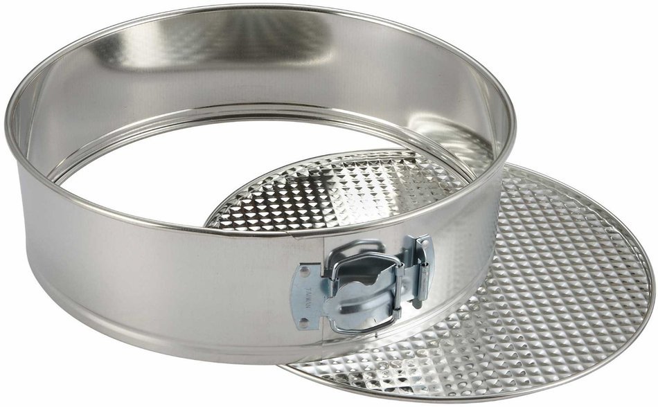 Winco CPSF-9 Spring Form Cake Pan with Detachable Bottom, 9.5-Inch