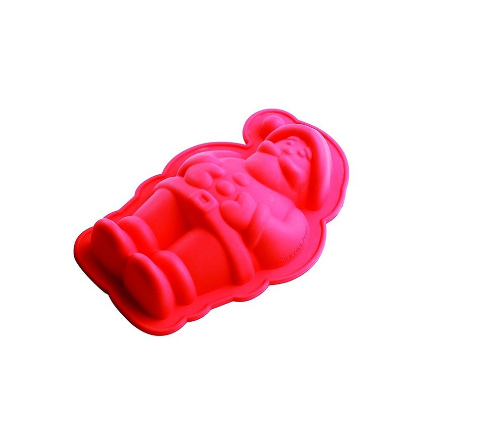 Siliconezone Piggy Collection 5.9" Non-Stick Mini Piggy Silicone Cake Mold, Pink N7