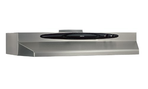 Broan QT236SS Under-Cabinet Range Hood, 200 CFM 36-Inch, Stainless Steel N4