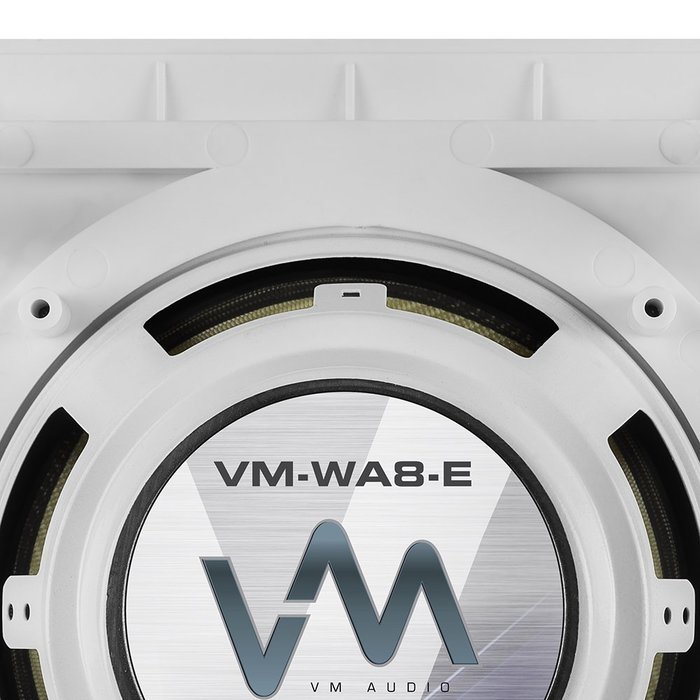 VM Audio Elux 8-Inch 270 Watt 2-Way In-Wall Surround Sound Speaker | VM-WA8-E N4